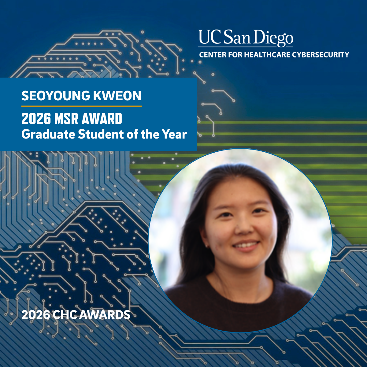 2026 MSR Award presented to Seoyoung Kweon